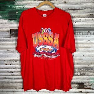 Vintage Balck American Softball world Tournament Shirt